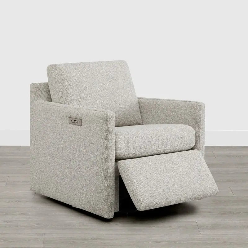 Nora Electric Power Swivel Chair with Footrest Recline