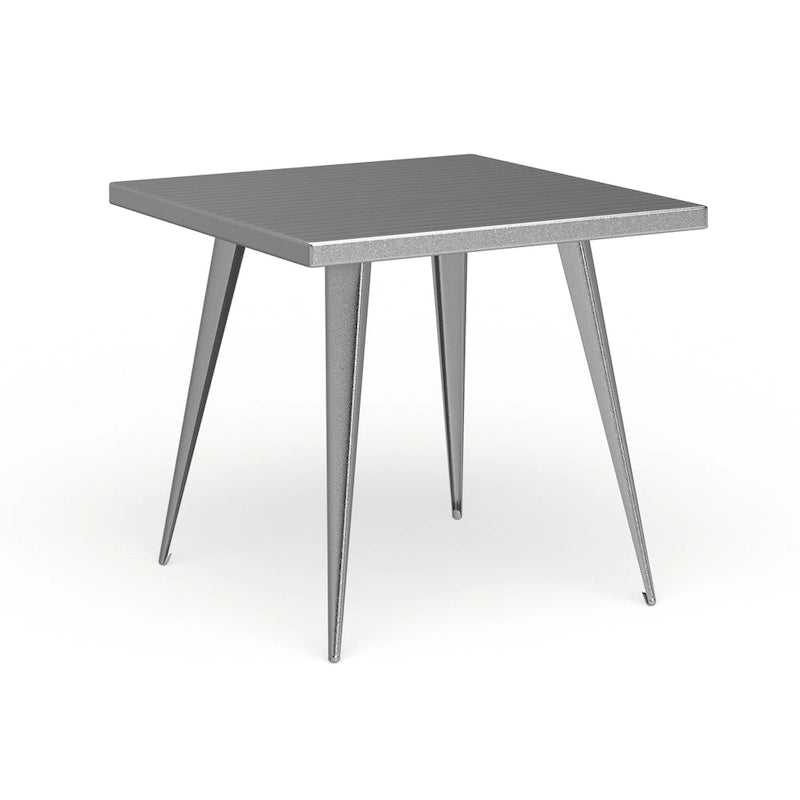 Carbon Loft Swan Industrial Square Metal Dining Table - N/A