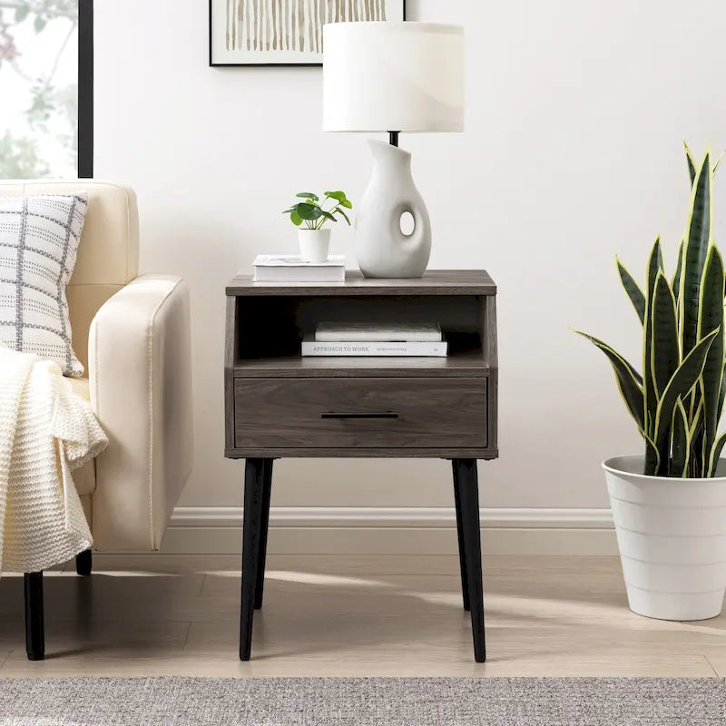 Middlebrook Minimal Contemporary Side Table