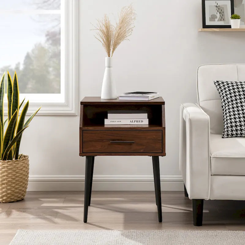 Middlebrook Minimal Contemporary Side Table