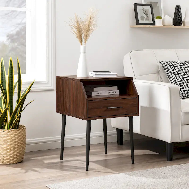 Middlebrook Minimal Contemporary Side Table