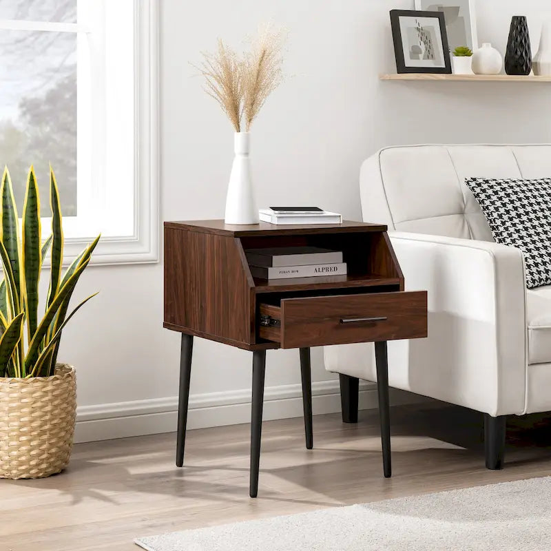 Middlebrook Minimal Contemporary Side Table