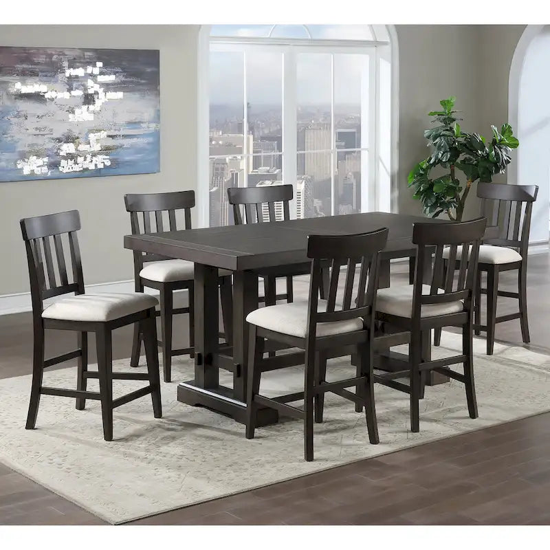 Steve Silver Nevada Dusky Cedar Counter Height Dining Set