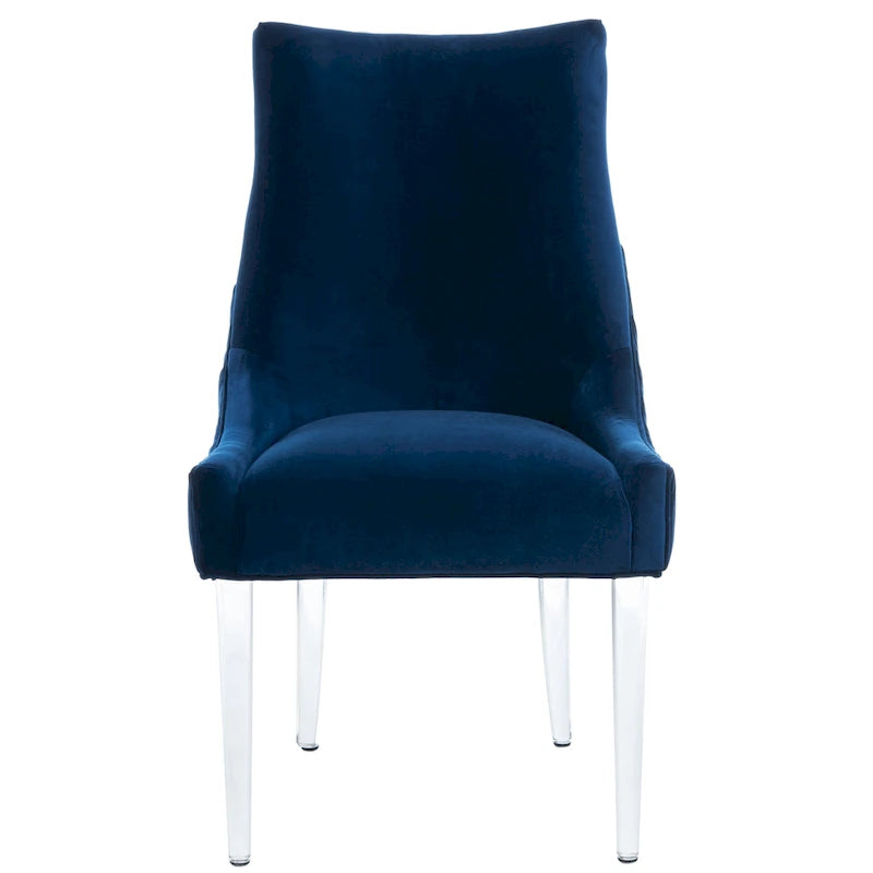 SAFAVIEH Couture Vesile Acrylic Leg Dining Chair - 22W x 28D x 38H