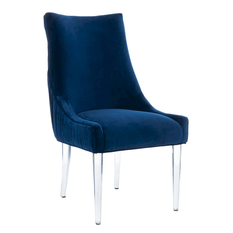 SAFAVIEH Couture Vesile Acrylic Leg Dining Chair - 22W x 28D x 38H