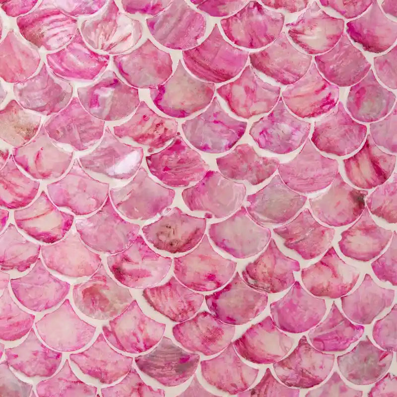 SAFAVIEH Rilla Dark Pink Round Accent Table - 13.8 W x 13.8 L x 19.7 H - 14Wx14Dx20H