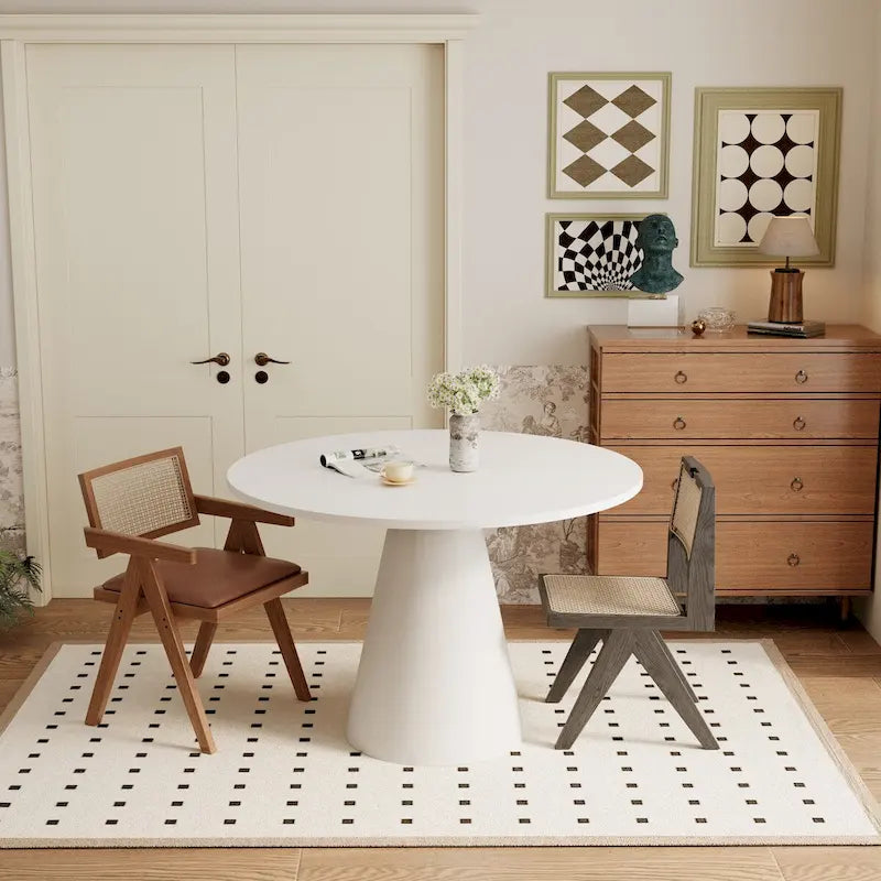 Retro Round Dining Table
